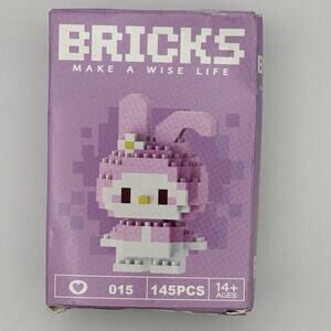 Bricks Micro Building Blocks Make A Wise Life - Hello Kitty. New In Box. Cool!